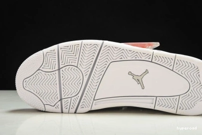 Hyperoad MENS JORDAN RETRO AIR WHITE “PURE 4 MONEY” 1118